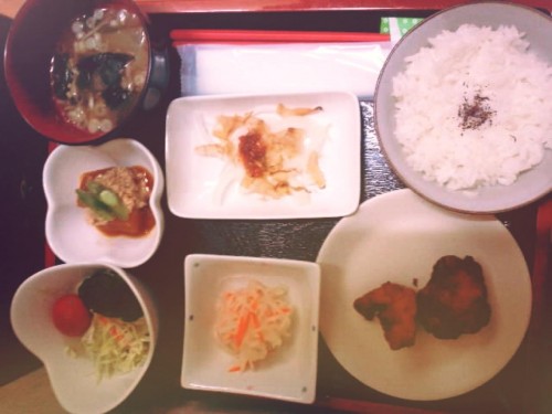 カフェトライハート水曜日のランチ。