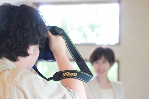 プロフィール用写真撮影