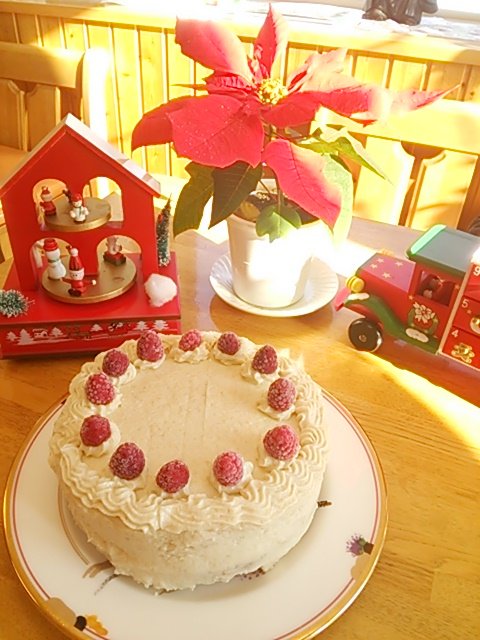 クリスマスケーキ 御予約お待ちしております。
