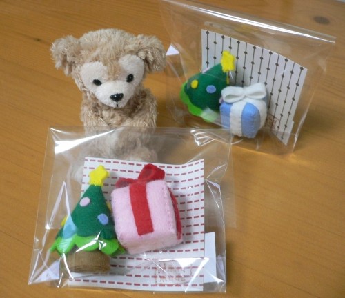 ちょこんと飾って♪　ミニツリー