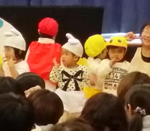 桃胡ちゃん 誕生日に発表会