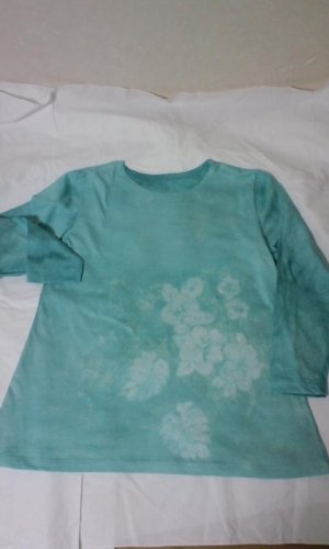 染めた生地など(作品6チュニック)