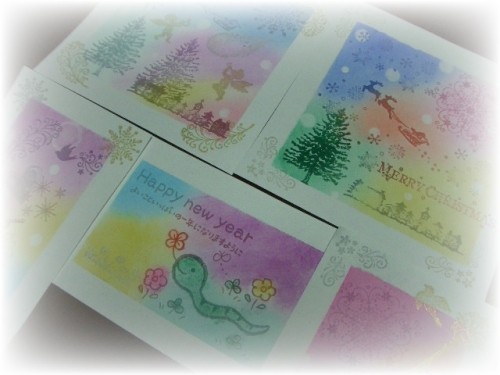 大満足のパステル・スタンプアート講座