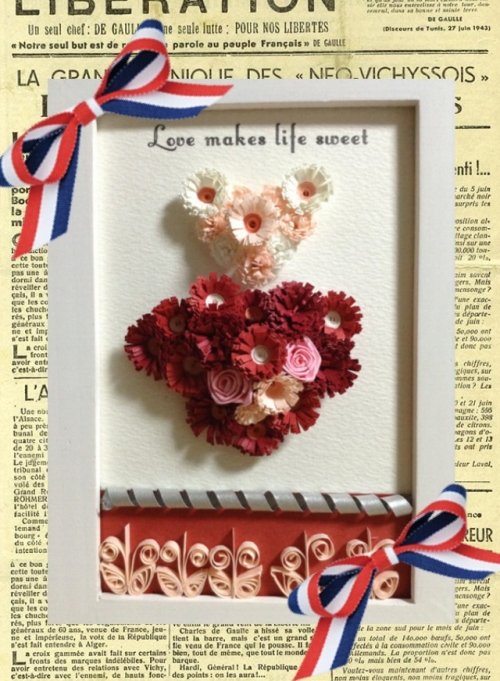 素敵な出会い♪ペーパーアート