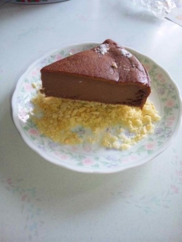 ベイクドチーズケーキと…