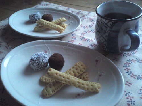 つぶつぶチョコトリュフ☆(^o^)/
