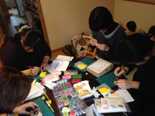 消しゴムハンコ作り体験会!