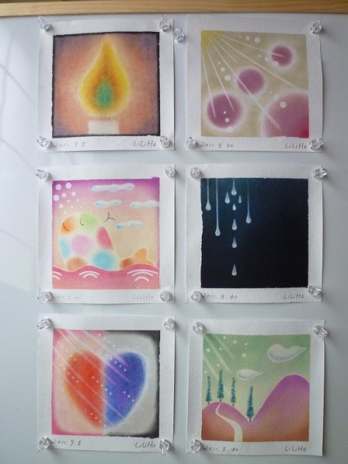 一人・・癒しのパステル和アート・・くらい？？？