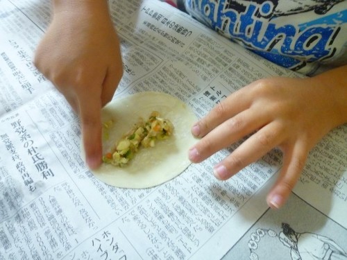 まだ！！！餃子の匂いが・・・・・