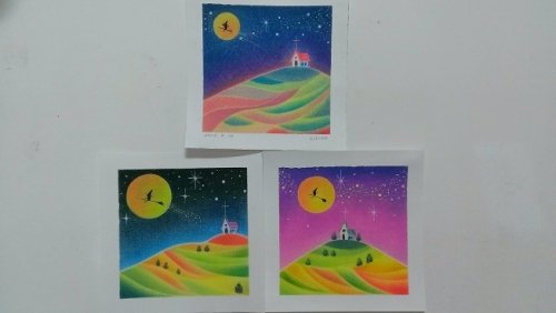 四季の丘の上の教会♪復習♪