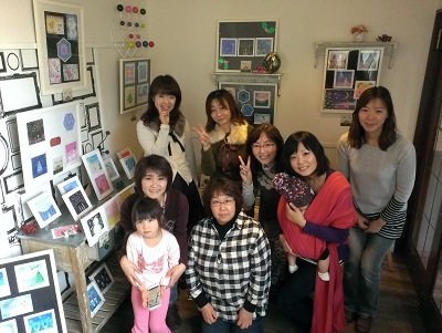 りりほ和の輪会♪作品展２日目♪