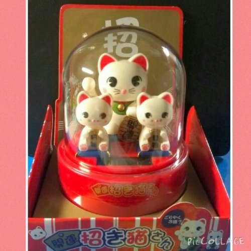 福まねき猫トリオ