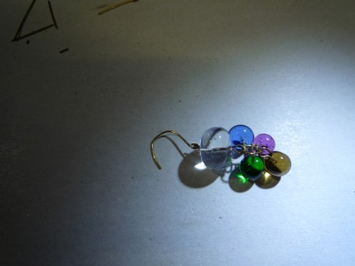 ガラス　アクセサリー