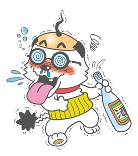 酔っぱらいのポンテです