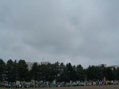 今日は運動会・・・