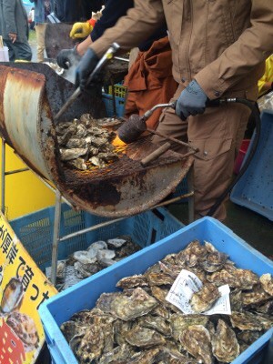 厚岸の〜牡蠣祭り〜〜