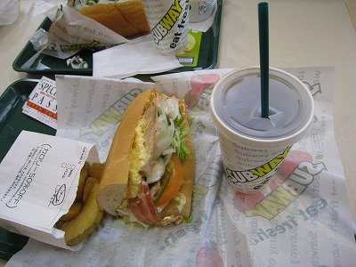 本日オープンの「SUBWAY」へ行ってきました。ヽ(^。^)ノ