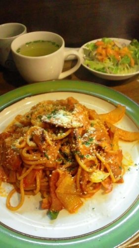 ナポリタンで