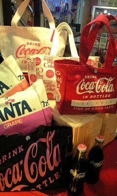 ★[入荷!]コカ・コーラ、トートバッグ★