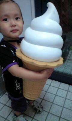 ★[昭和レトロ!]スジャータ☆ソフトクリームオブジェ★