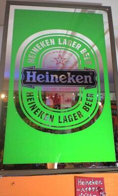 ★[入荷!]ハイネケンパブミラー★