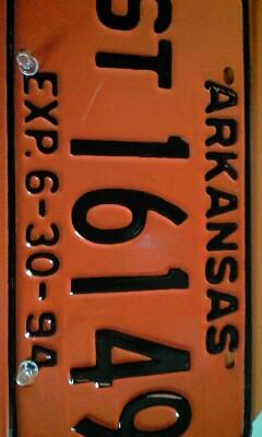 ★[入荷!]アメリカ☆ナンバープレート★