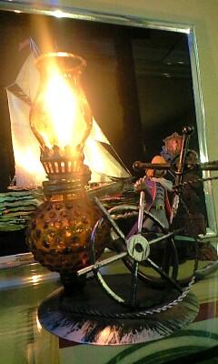 ★[昭和レトロ!]アンティークランプ★