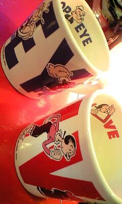 ★ポパイ☆ヴィンテージマグカップセット★