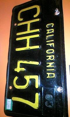 ★[貴重!]１９６０年代☆カリフォルニア州ナンバープレート★