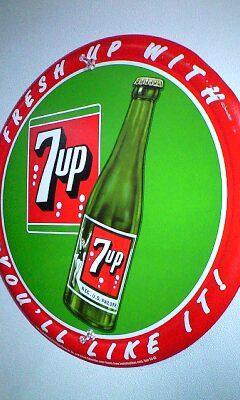 ★[入荷!]７ｕｐ☆ブリキ看板★