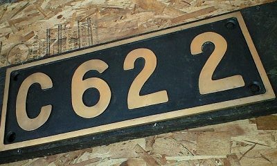 ♪[神レア！]鉄道　Ｓ６２　２　ＳＬプレート♪