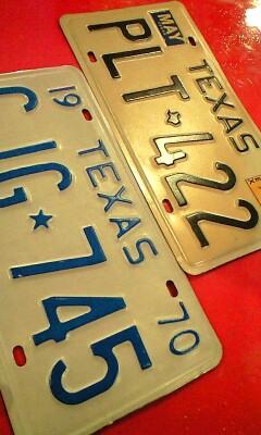 ★ＴＥＸＡＳ☆ナンバープレート★