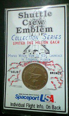 ★[激レア!]ＮＡＳＡ☆エンデバー☆シャトルクルーエンブレム★