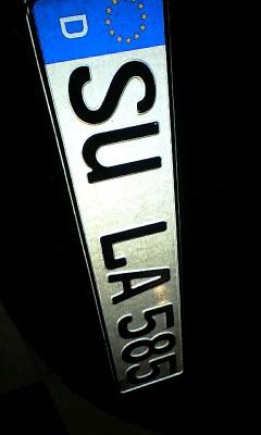 ★欧州連合認可工場発行☆ユーロプレート★