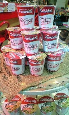 ★Campbell♪゛カップヌードル☆チキン★