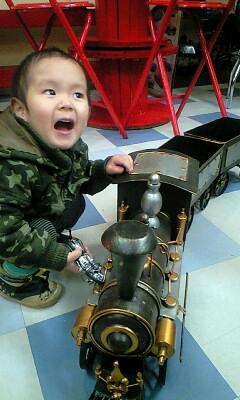 ★ブリキオブジェ☆機関車★