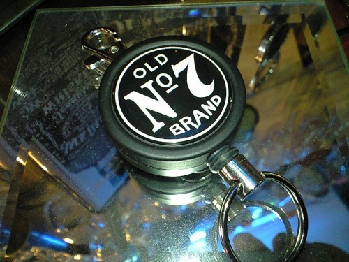 ★ＪACK ＤANIEL'S☆キーリールホルダー★