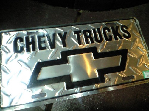 ★[入荷!]シボレー☆デザインプレート★