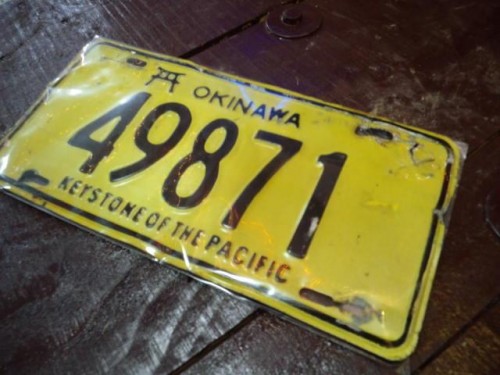 ★[神レア!]沖縄☆ナンバープレート★