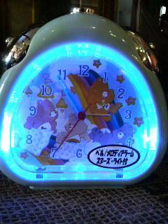 ★[入荷!]ケアベア☆ＬＥＤライトクロック★