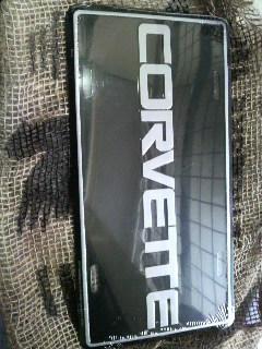 ★[入荷!]シボレー☆コルベット☆デザインプレート★