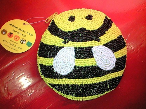 ★[再入荷!]ビーズポーチ☆ビー★