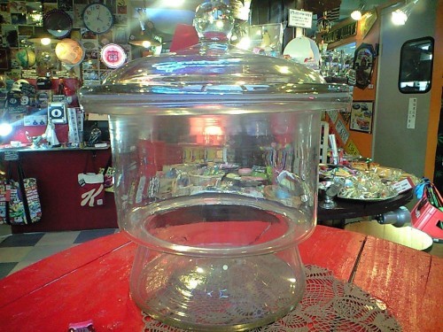 ★[昭和レトロ!]ガラスジャー★