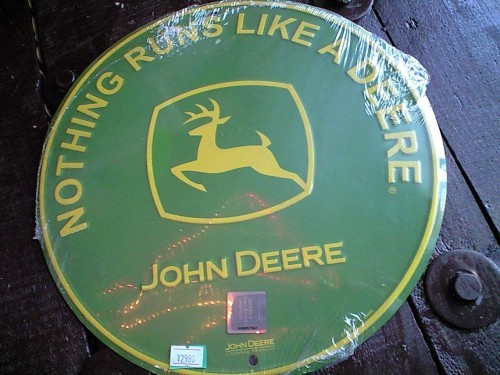 ★[入荷!]ジョンディアー☆デザインプレート★