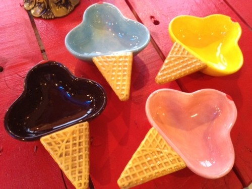 ♪[入荷!]アイスクリーム型　小物入れ♪゛