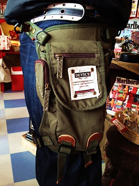 ♪[入荷!]DEVICE ２WEY レッグポーチ♪゛
