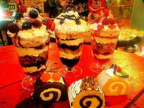 ♪[期間限定!ワンコイン]テイクアウトパフェ『ＢｅｒｒｙＲｕｂｙ』♪゛