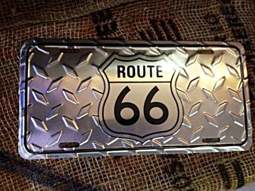 ♪[御予約販売品!]ルート６６　ナンバープレート♪゛