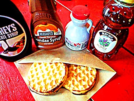 ♪Ｔake Ｏut ＯＫ♪゛カリカリの焼きたてワッフル！♪