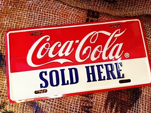 ♪[入荷!]コカコーラ　デザインプレート♪゛